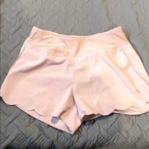 Scallop Athletic Shorts